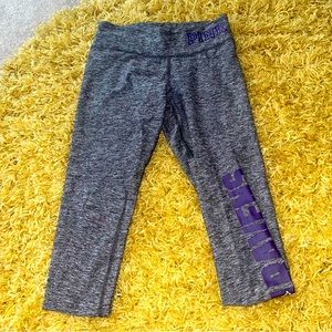Victoria’s Secret PINK Baltimore Ravens Yoga Leggings